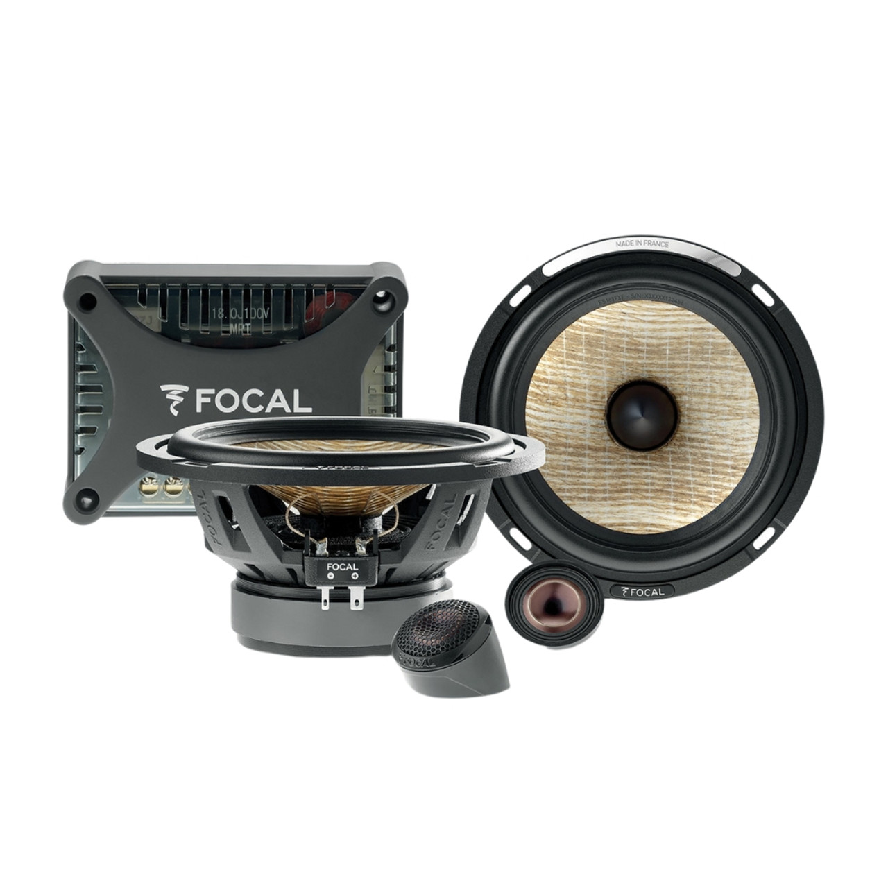 Focal PS165FXE Performance Series 6.5" BIAmplified 2Way Component